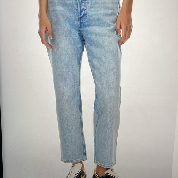 Aritzia Denim Forum Jeans Size 31 Long Joni High Rise Loose 32 Long EUC - Picture 14 of 16